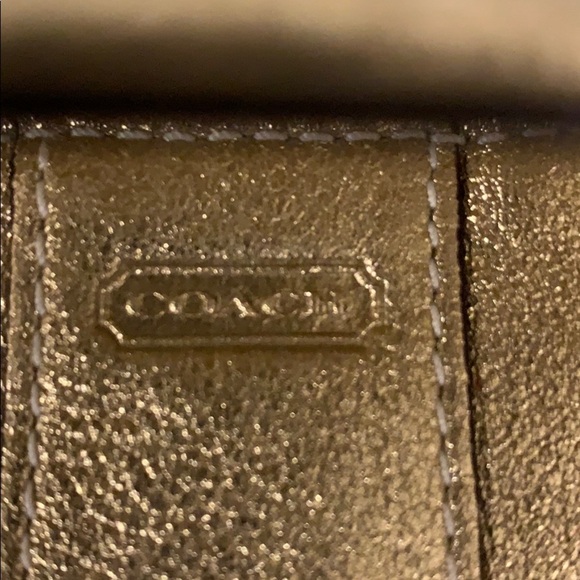 💯 Authentic Vintage Coach Wristlett - Picture 4 of 5